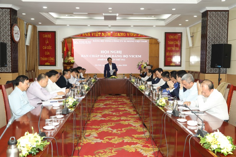 Hội nghị Ban Chấp hành Đảng bộ Tổng công ty Xi măng Việt Nam tháng 11/2020