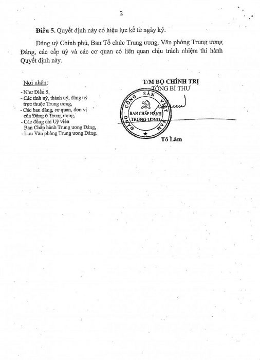 bo chinh tri chi dinh dc nguyen quoc viet bi thu du chu tich hdtv vicem tham gia bch dang bo chinh phu
