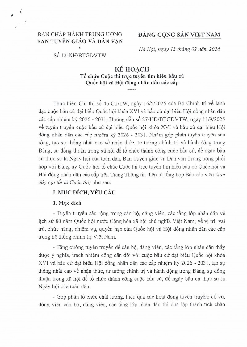 tham gia cuoc thi truc tuyen tim hieu bau cu dai bieu quoc hoi va hoi dong nhan dan cac cap