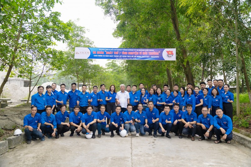 Hành trình về nguồn - Lan tỏa tinh thần tuổi trẻ VICEM