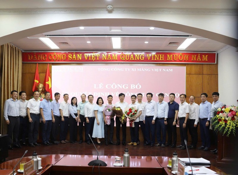 Bổ nhiệm Phó Tổng giám đốc VICEM và Kế toán trường VICEM