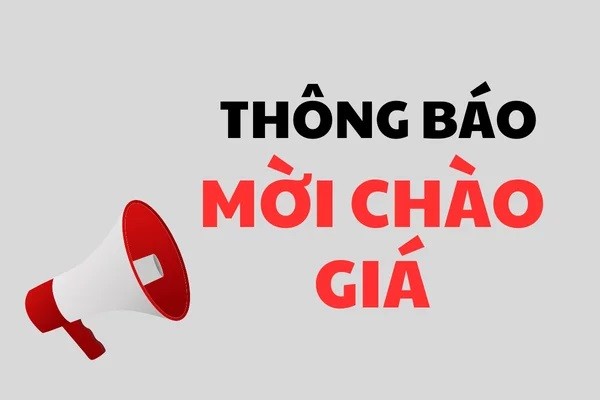 Thông báo mời chào giá cạnh tranh