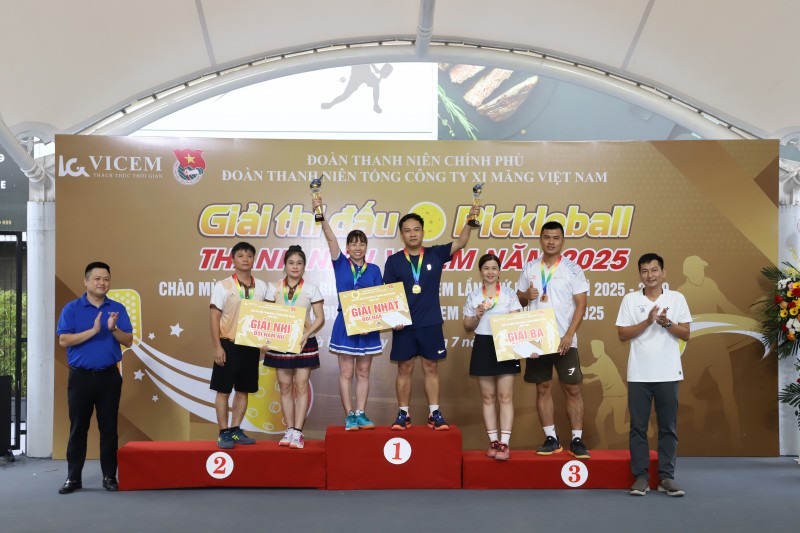 doan thanh nien vicem to chuc giai pickleball nam 2025