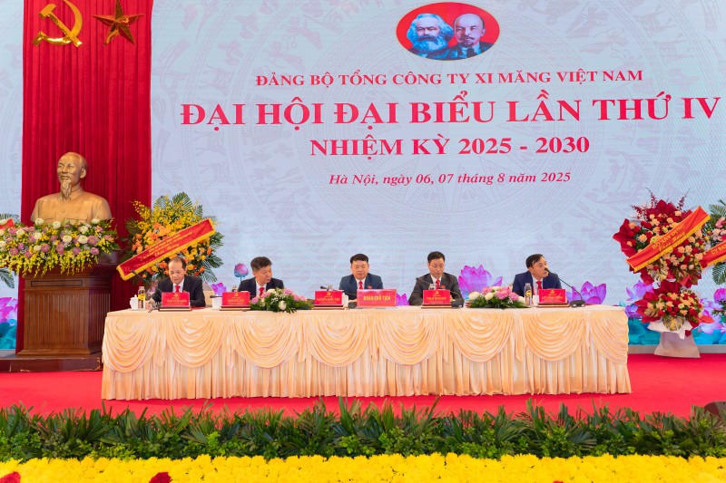 Tổng công ty Xi măng Việt Nam tổ chức Đại hội Đảng bộ VICEM lần thứ IV, nhiệm kỳ 2025-2030