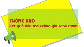 thong bao lua chon ket qua nha cung cap