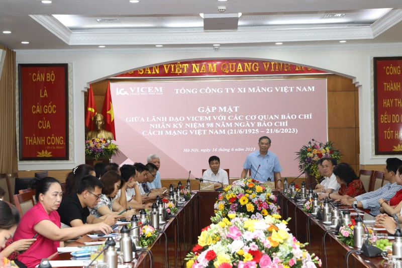 VICEM tổ chức gặp mặt thân mật Báo chí nhân ngày báo chí cách mạng Việt Nam