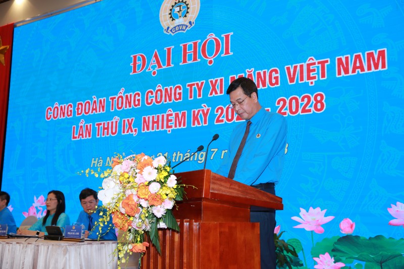 tong cong ty xi mang viet nam to chuc dai hoi cong doan lan thu ix nhiem ky 2023 2028