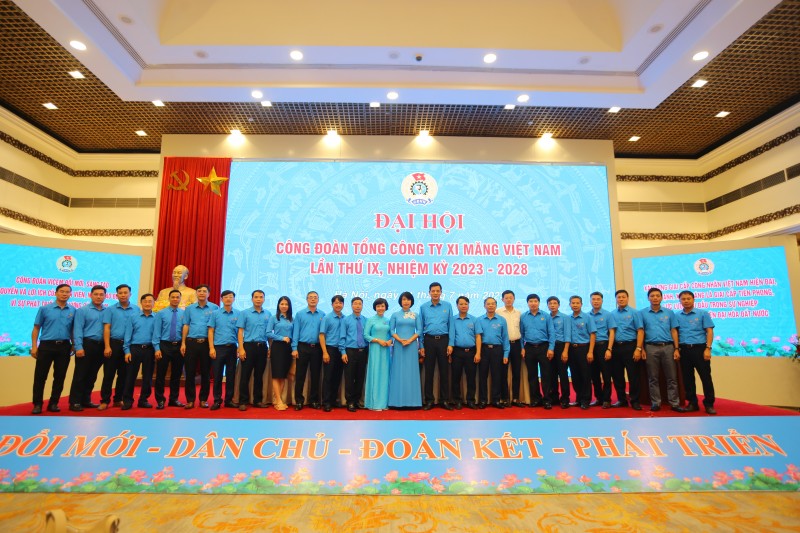 Tổng công ty Xi măng Việt Nam tổ chức Đại hội Công Đoàn lần thứ IX, nhiệm kỳ 2023-2028